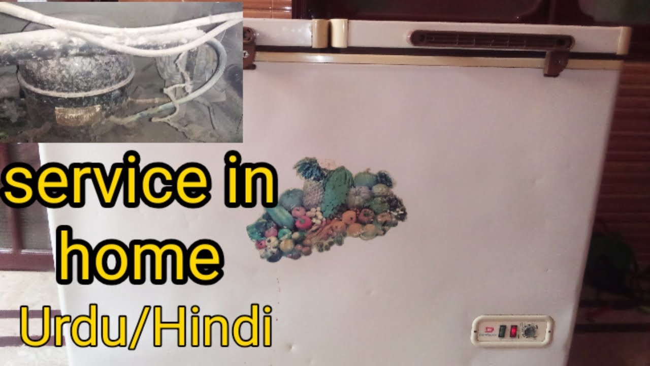 Deep freezer service in home.( Urdu/Hindi)