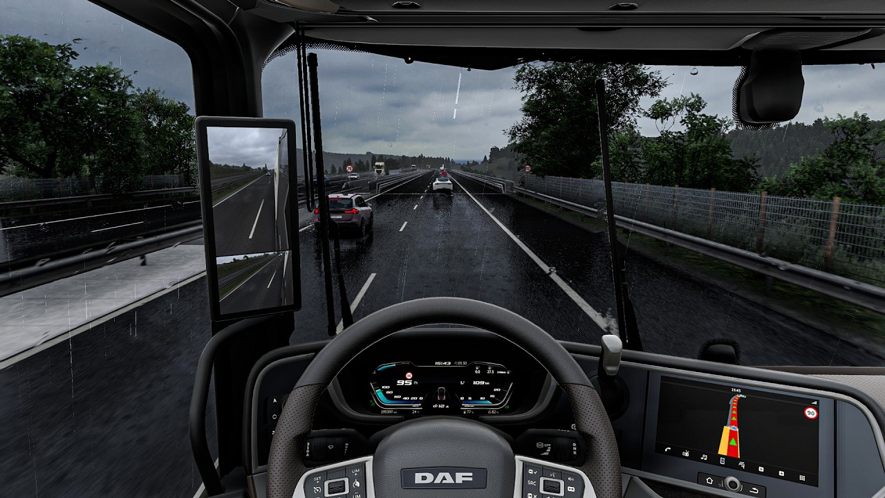 4K Realistic Ultra Graphics v1.59 DAF | Euro Truck Simulator 2 Snowymoon Mod Full Gameplay