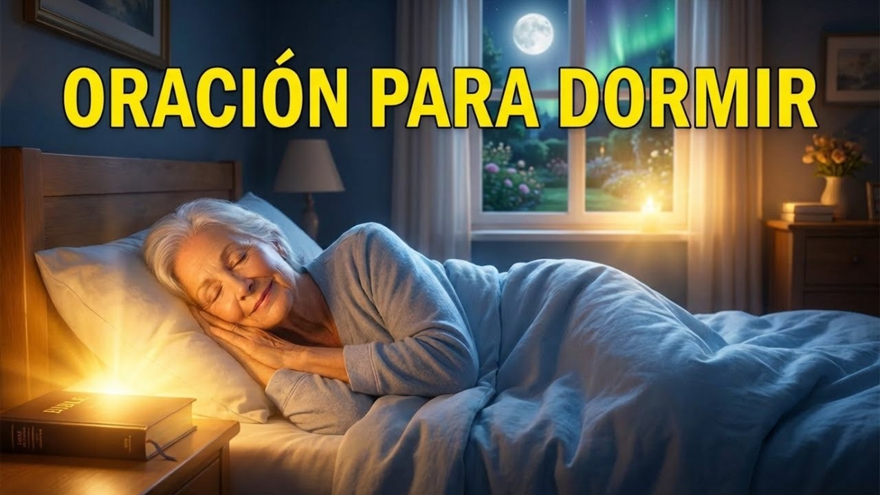 Si No Puedes Dormir Esta Noche, Escucha Esta Oración | Salmo 91 y 23 Para Dormir en Paz