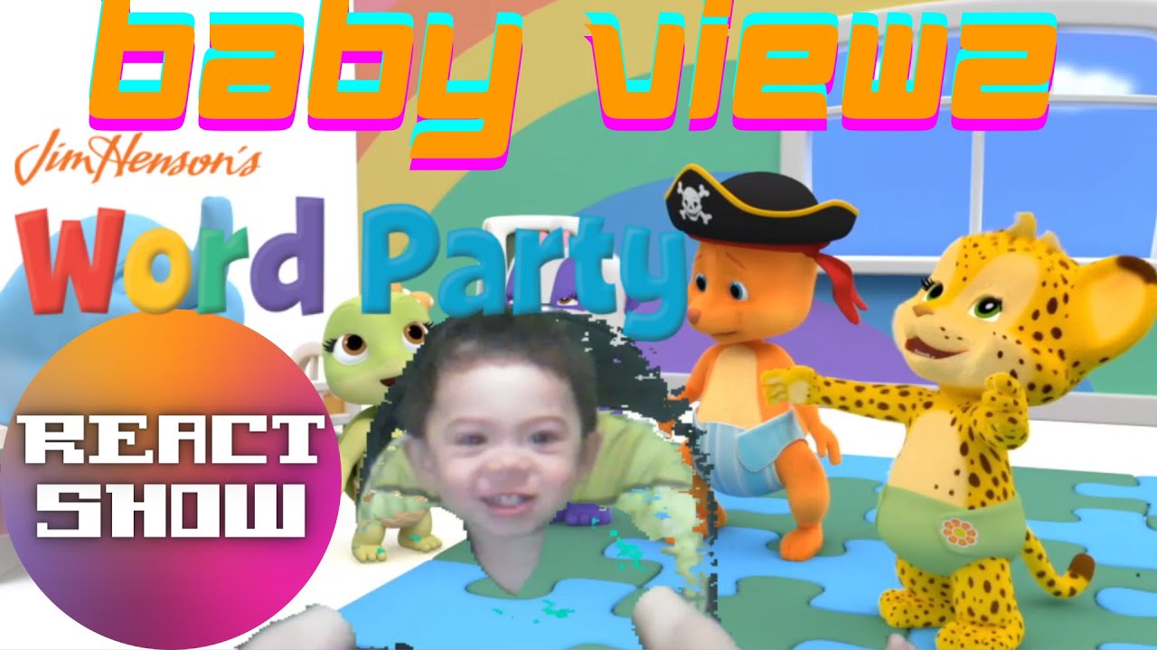 Word Party Reaction - Live Watchalong | Netflix Jr | (Baby Viewz Show)