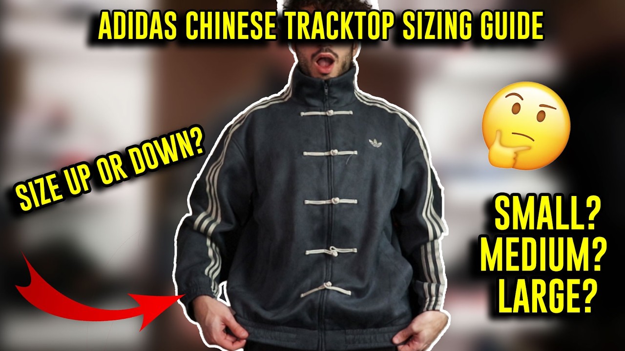 Руководство по выбору размера спортивной футболки Adidas CTT Chinese Track Top 3.1 | НЕ ПОКУПАЙТЕ...