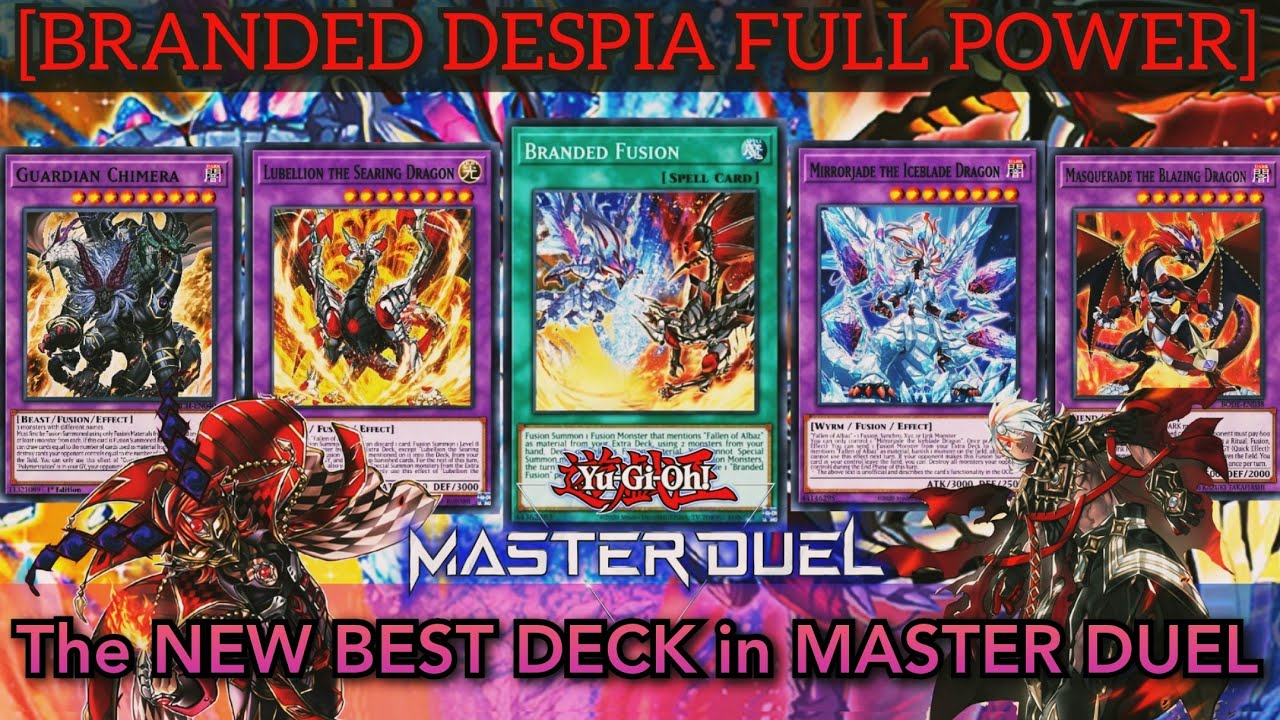 NEW META: BRANDED DESPIA has COME to MASTER DUEL! BRANDED FUSION is HERE!