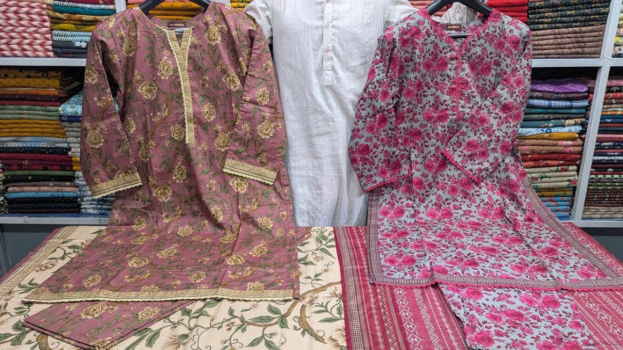 Bin Saeed Stitched | Beautiful Colors and designs by Bin Saeed | Buy original bin saeed at wholesale