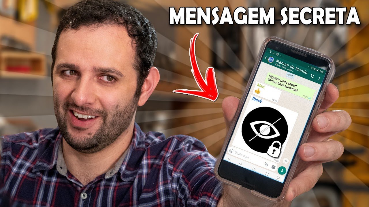Como mandar frases secretas pelo celular