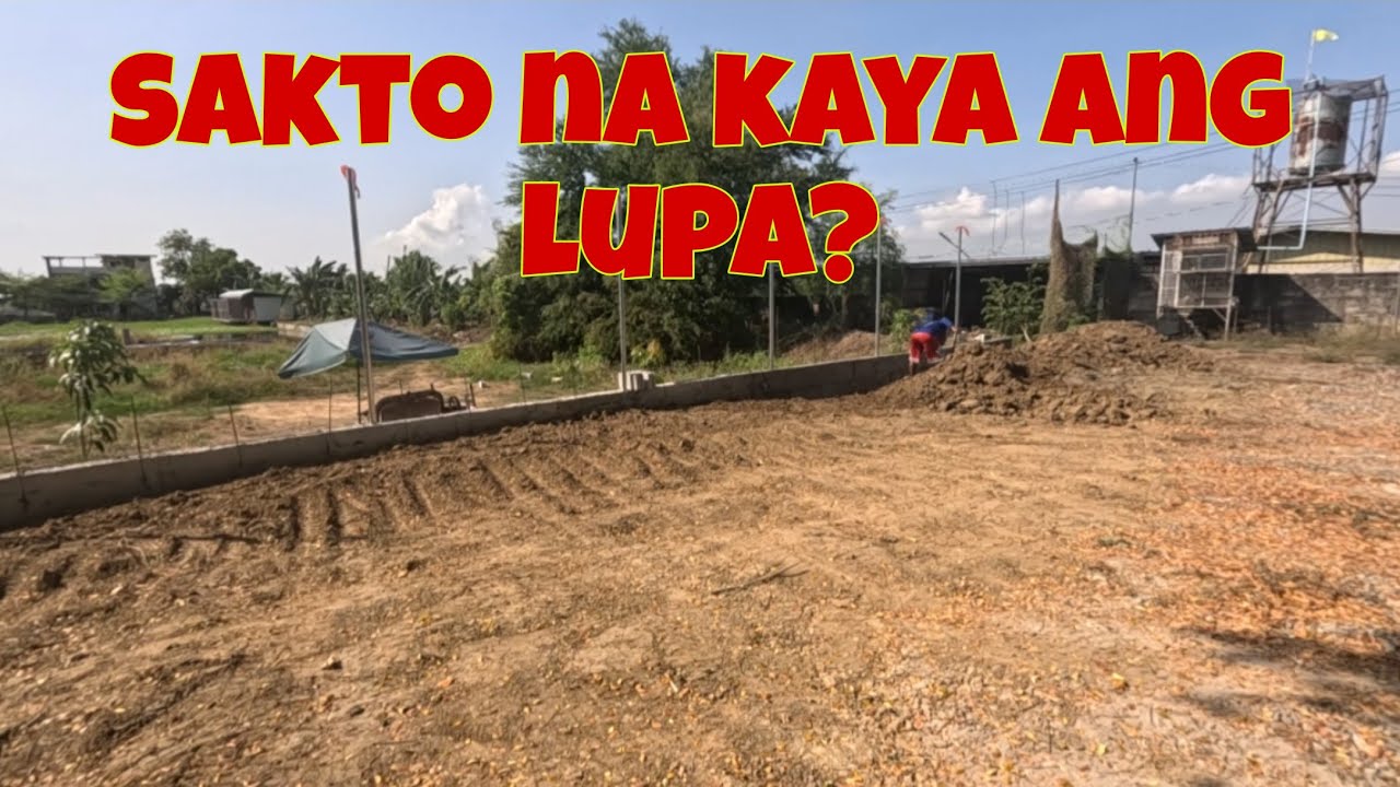 Pinapantay na ang tambak | Mukhang di kaya mabuhusan sa isang lingo lang