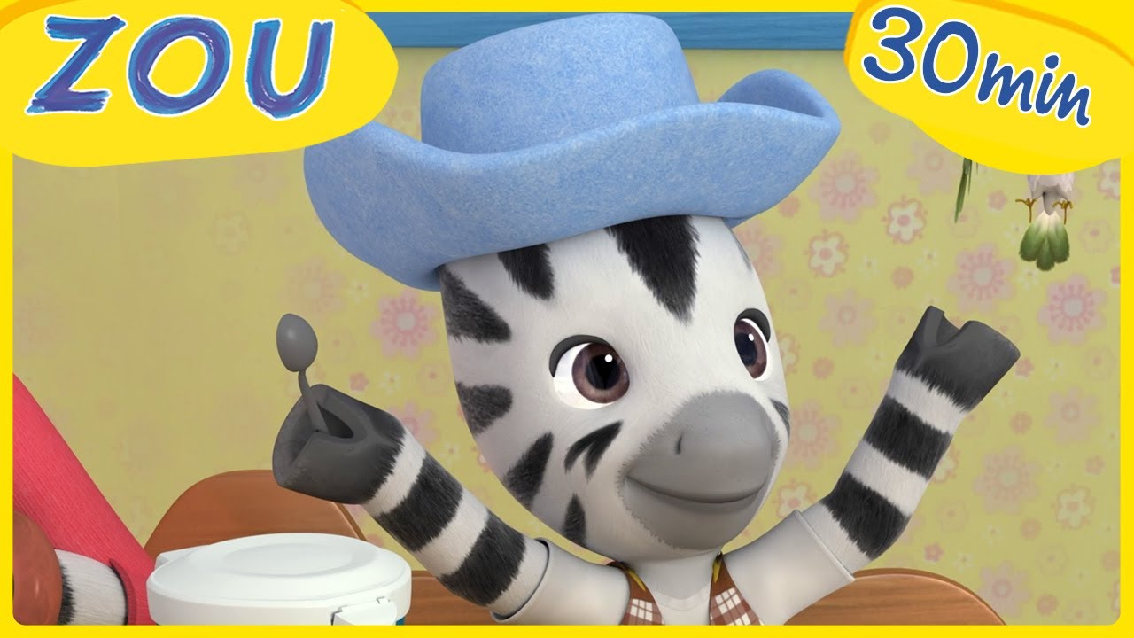 Наряжаемся ради забавных страшилок 🤡🧙 | Zou | Хэллоуин | Мультфильмы для детей