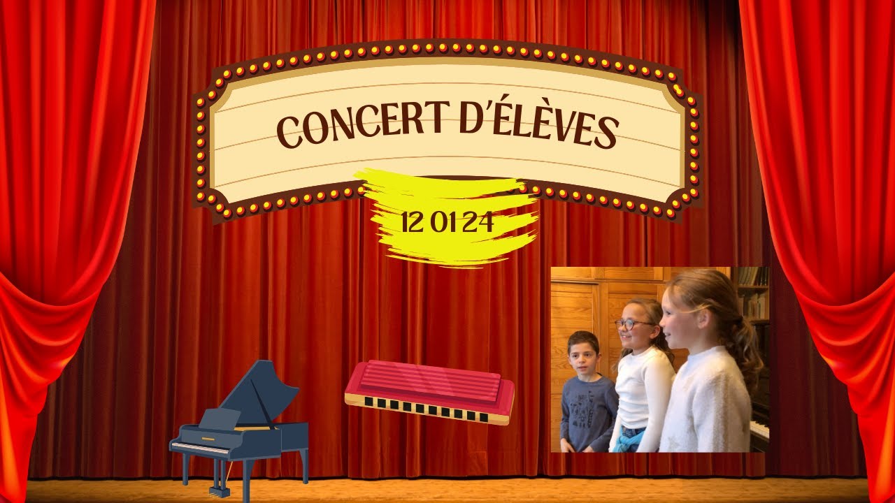 Concert d'Élèves - 21 janvier 2024