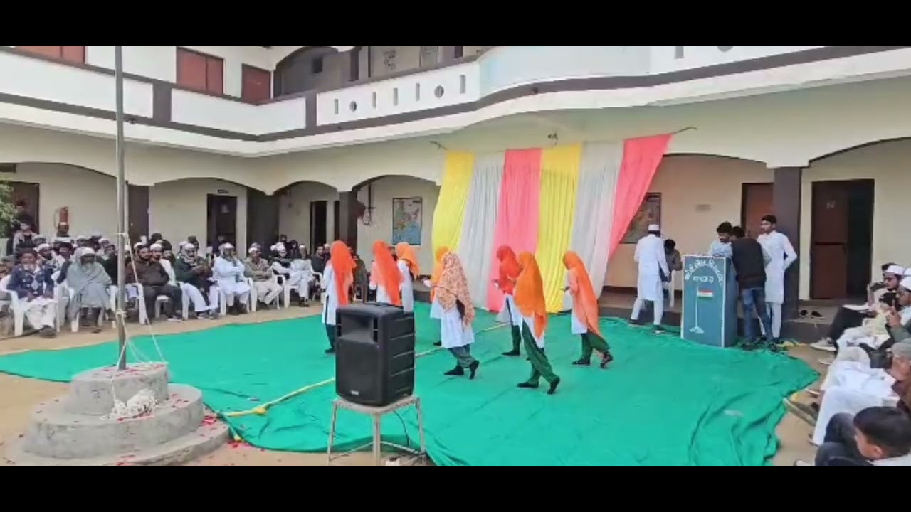 Ali Public School(Nargadh)Girls Action on Nazam Parents Special,ma bap ne hame jine ka dhang sikhaya