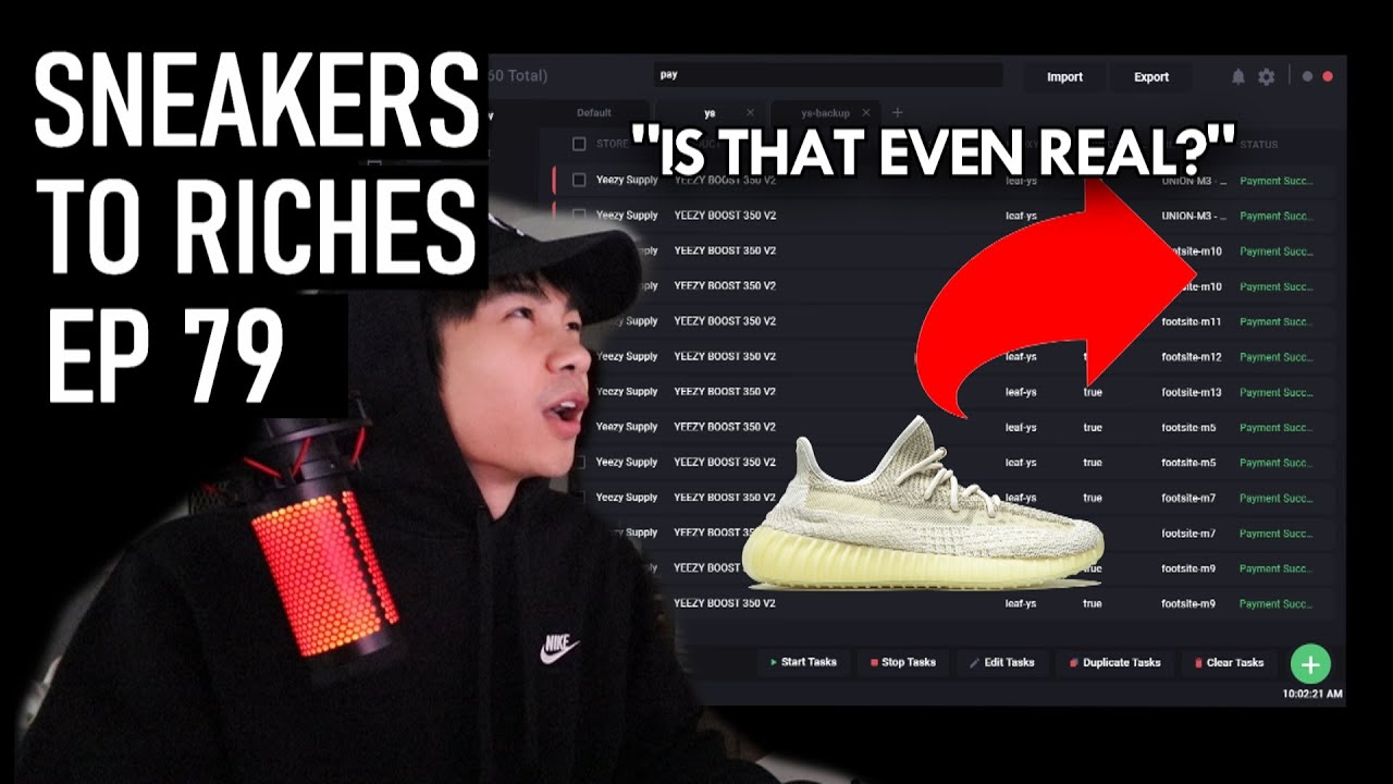 Экспериментируем с новыми кроссовками-ботами — Sneakers to Riches, эпизод 79