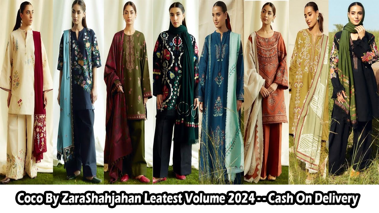 COCO BY ZARA SHAHJAHAN LEATEST VOLUME 2024 | WINTER COLLECTION | SAME AS ORIGNAL | LIMITTED STOCK !!