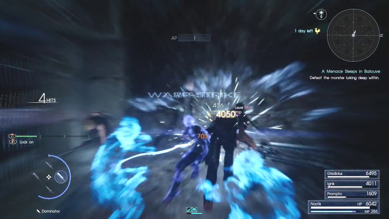 Final Fantasy 15 Get to Monster Lurking Deep Within Balouve Secret Dungeon