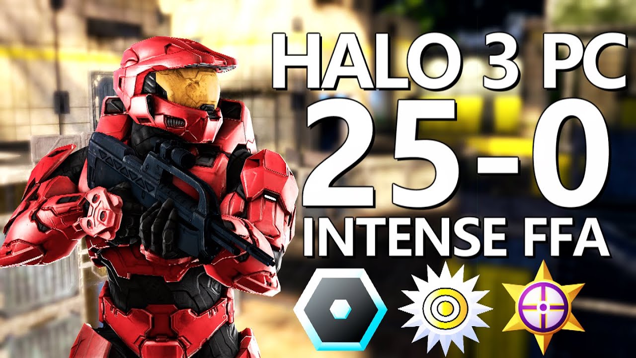 Halo 3 PC INTENSE 25-0 FFA Untouchable Perfection - Halo MCC