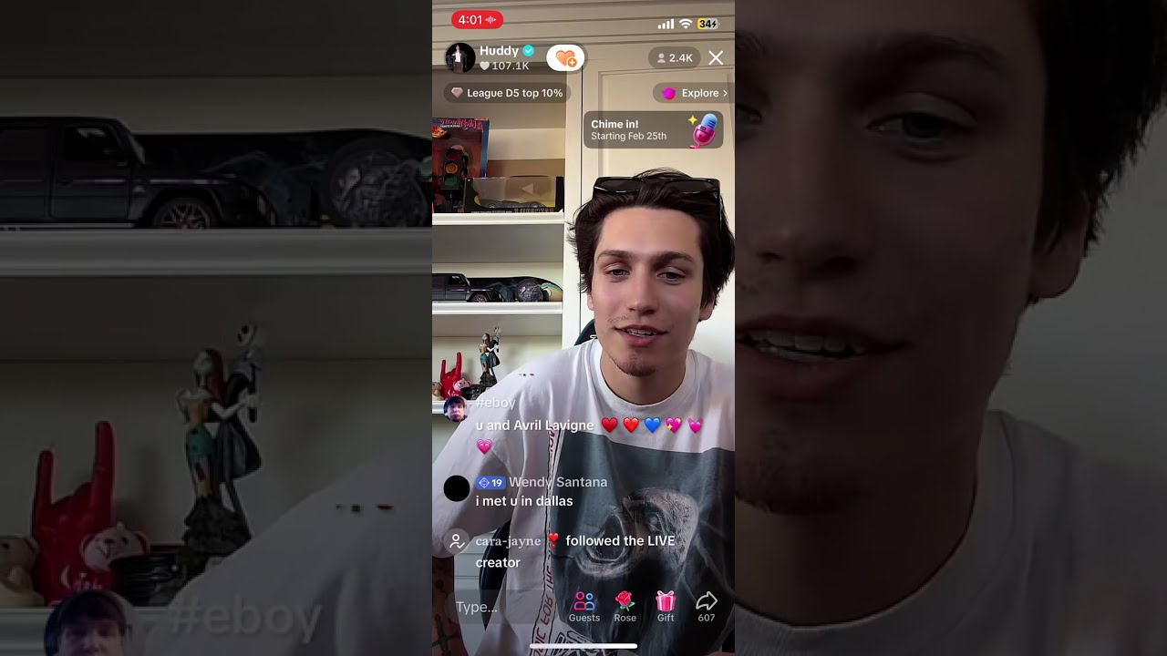 Chase Hudson live 3/ 9 /25