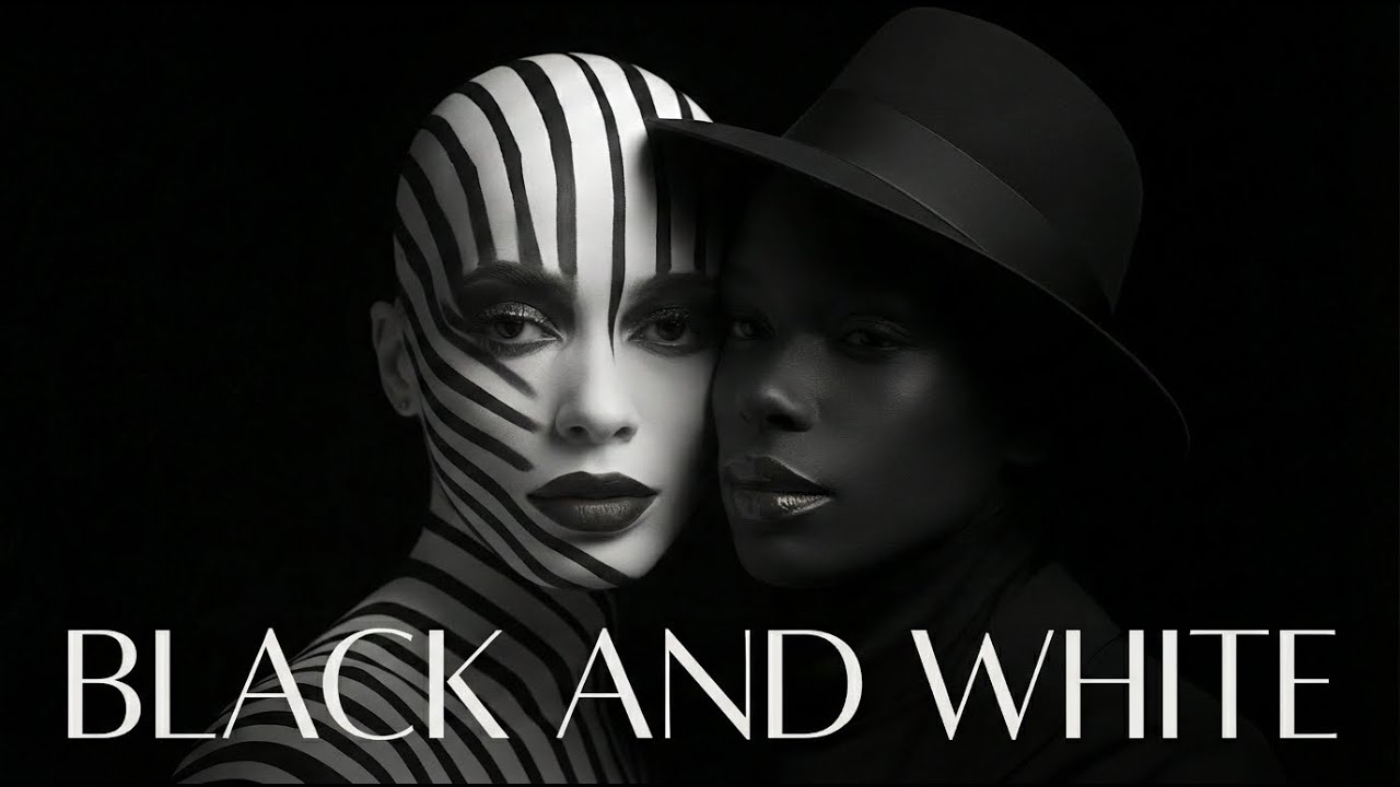 Black and White