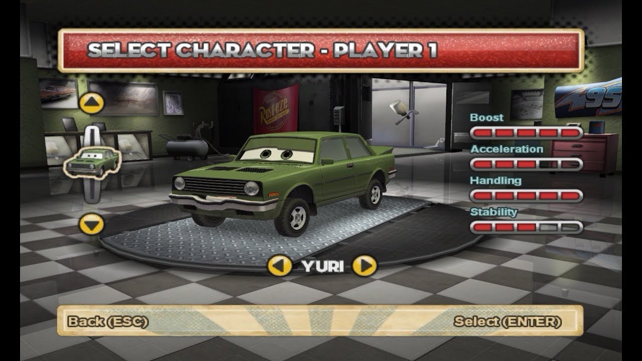 Cars Superdrive: Yuri