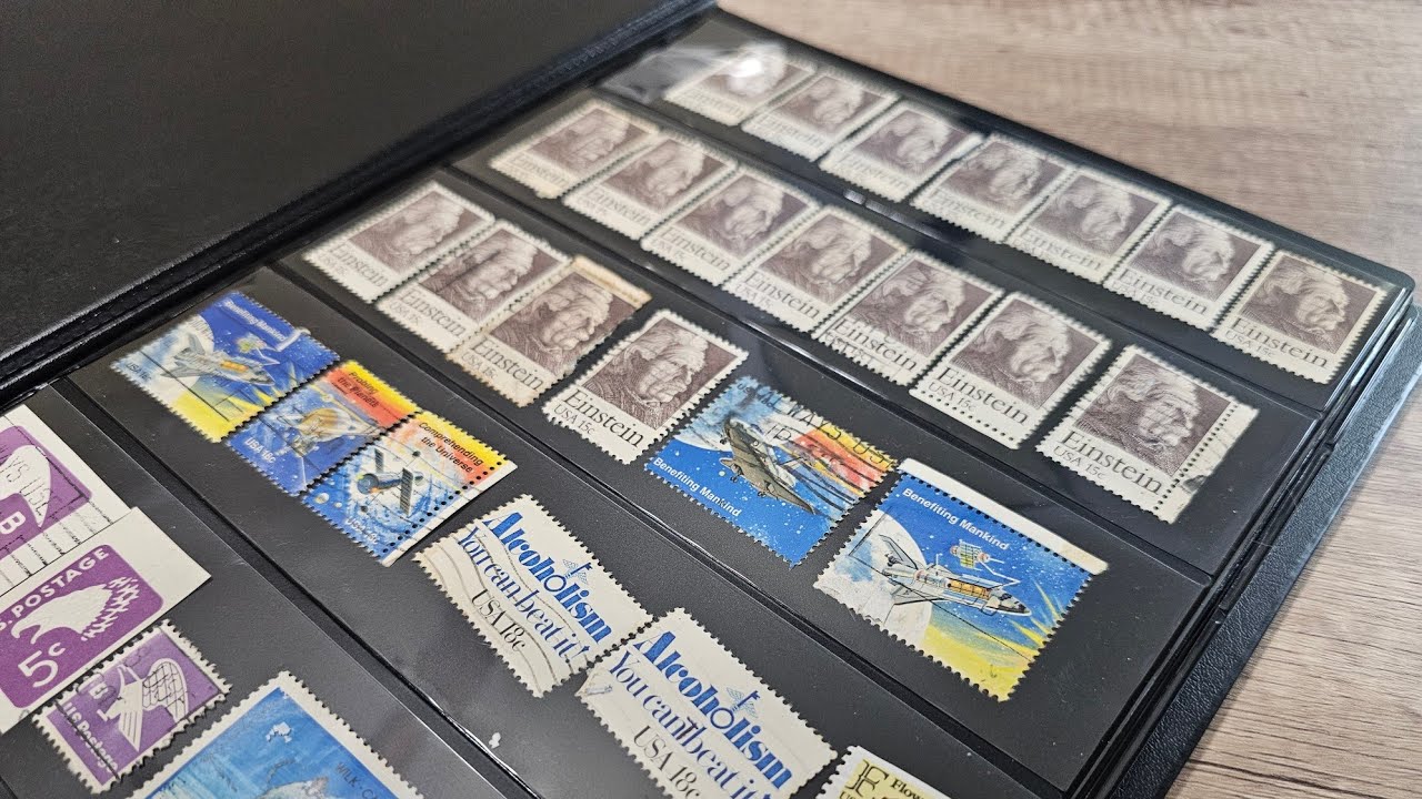 Stamp Collection Album for Storage and Organization #stampcollecting #amazonfinds
