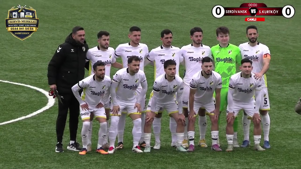SÜPER AMATÖR LİG B GRUBU | 21-HAFTA | SERDİVANSPOR VS SAPANCA KURTKÖYSPOR | CANLI YAYIN