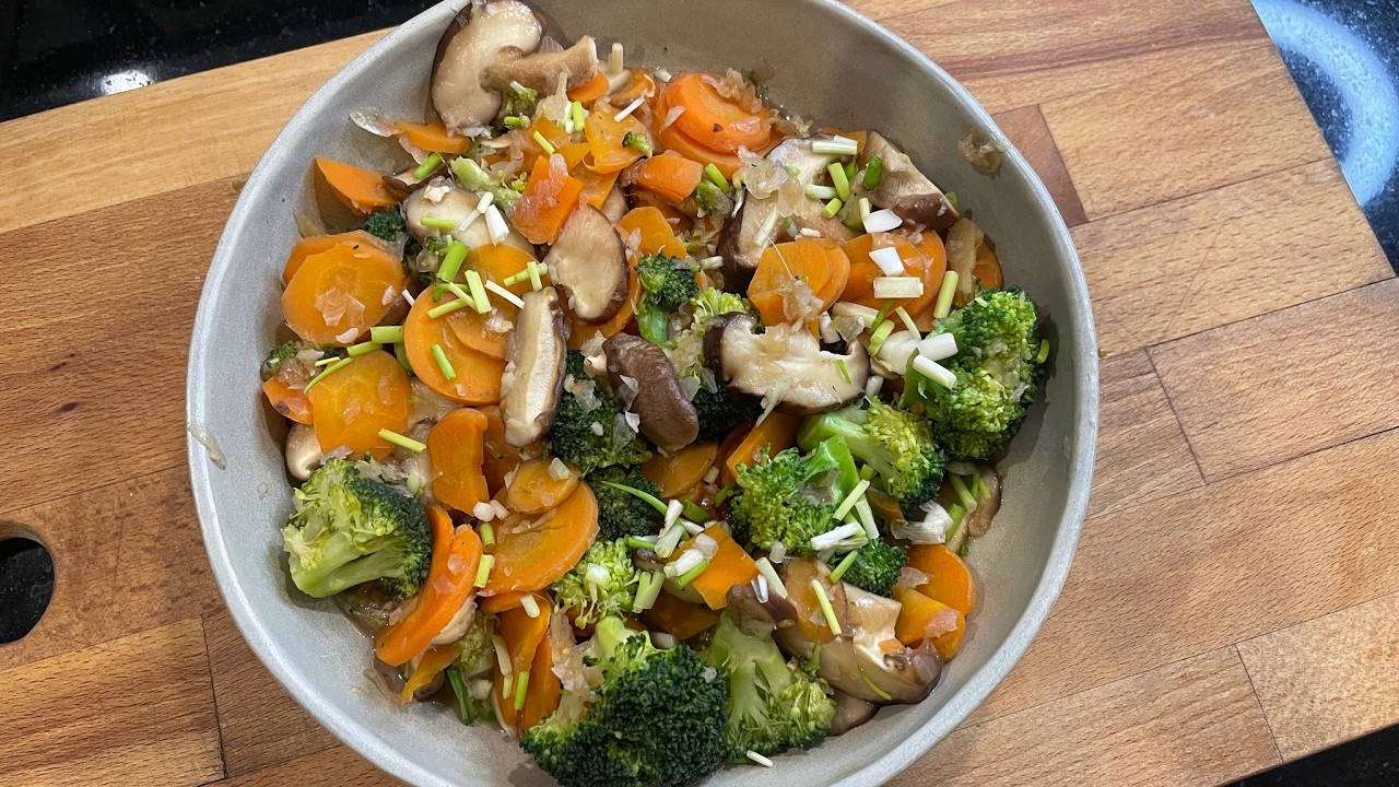 How To Make Stir Fry (Oil-free, cooked vegan)