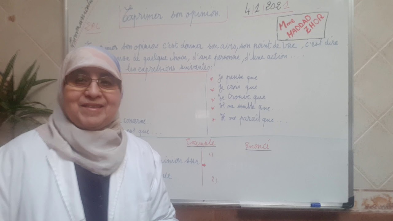 Communication. 2ème AC. Exprimer son opinion.