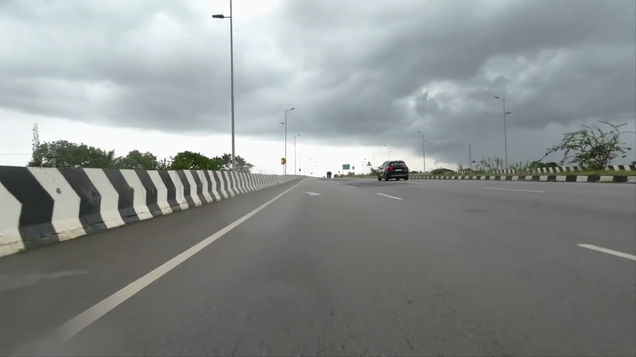 🌧️ Driving on NH48 in Heavy Rain | Monsoon Highway Drive in India 🇮🇳