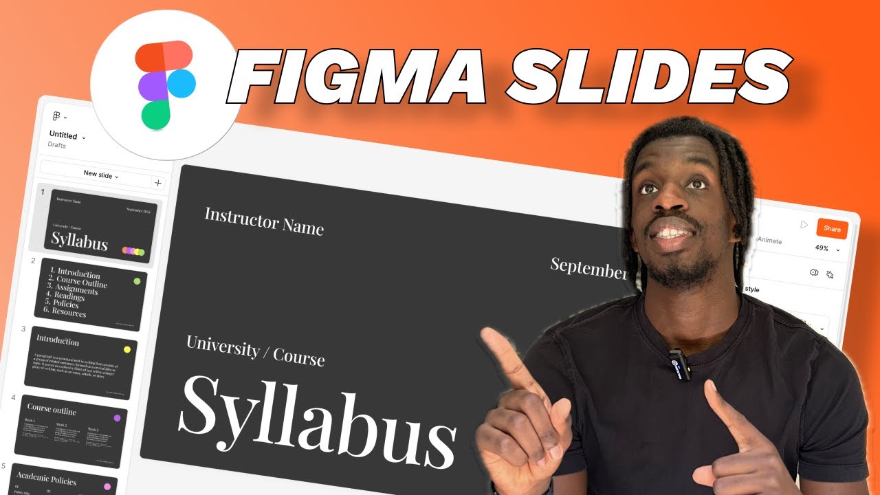 Figma Slides 🚀  - Pr&eacute;sentation de l'outil et des principales fonctionnalit&eacute;s