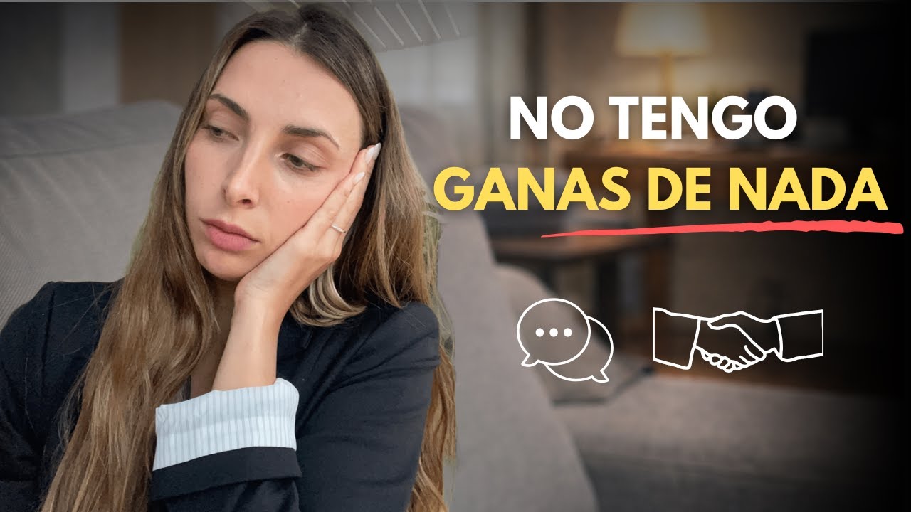 Qué hacer cuando no tienes ganas de nada (esto sí funciona)