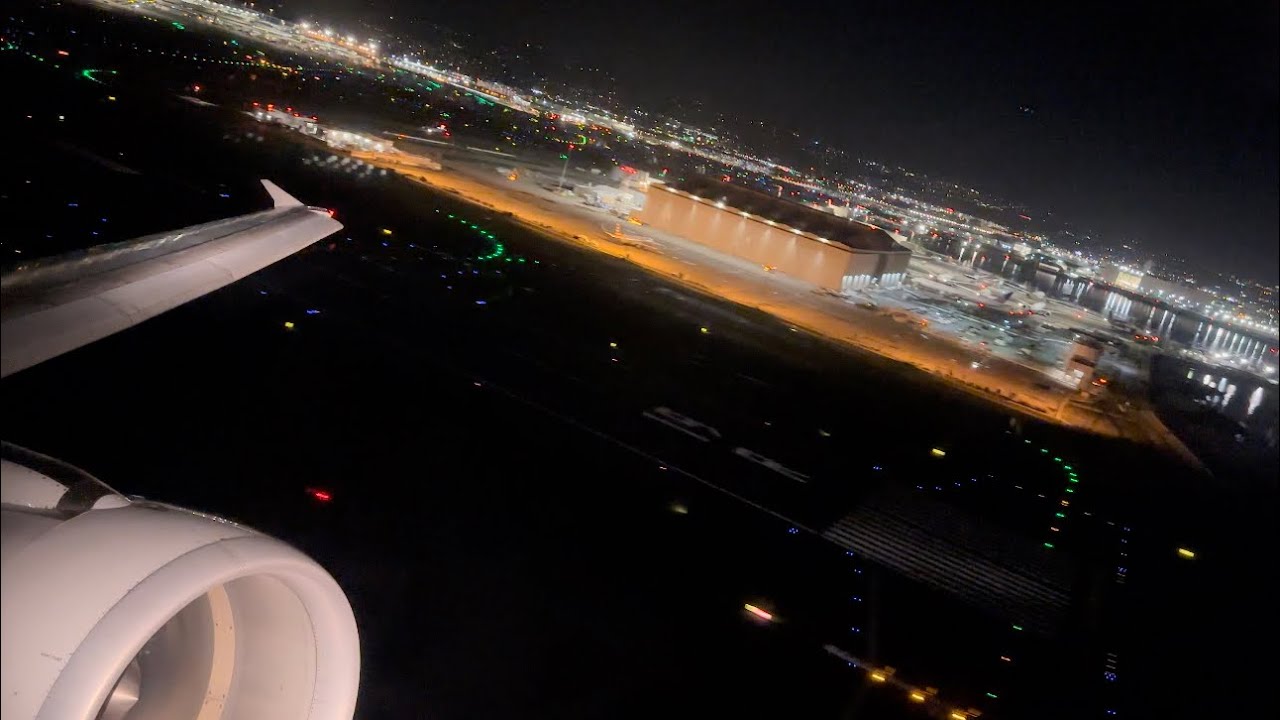 [Round 5: CFM PART 2] American Airbus A321 Red Eye Takeoff San Francisco Intl. (KSFO)
