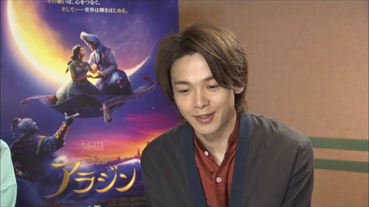 アラジン役の中村倫也、ジャスミン役の木下晴香『アラジン』INTERVIEW