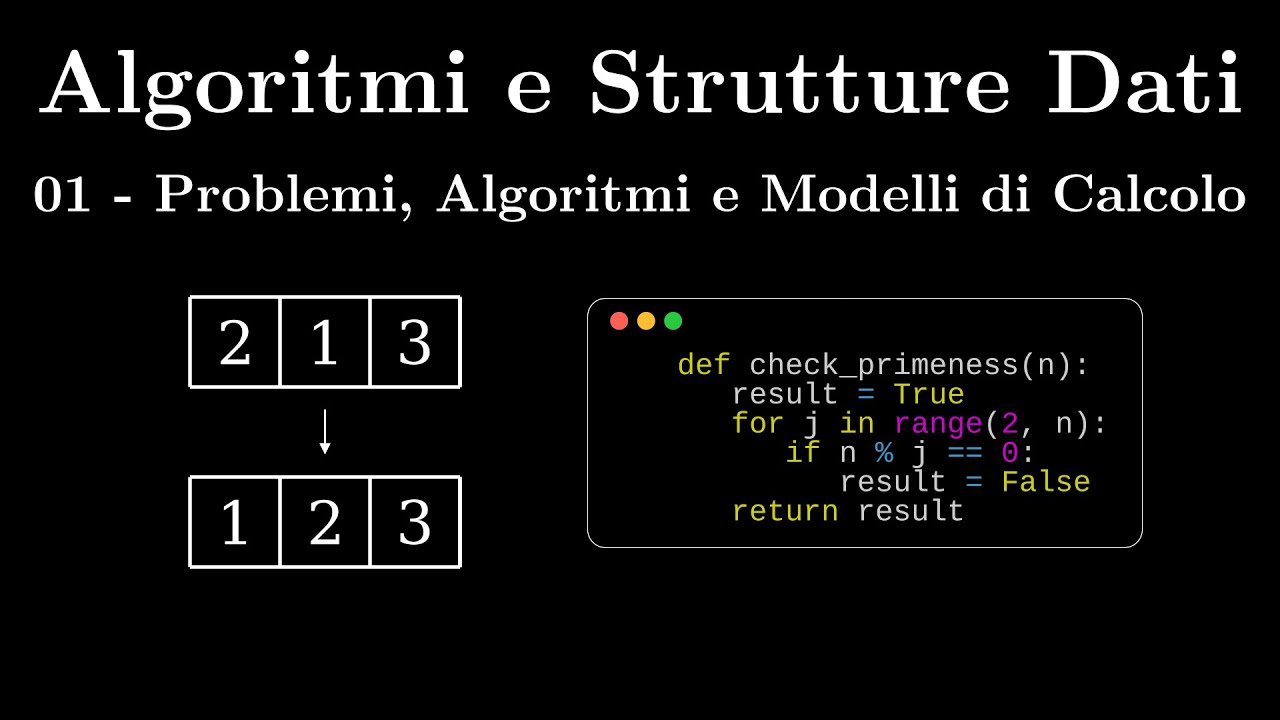 Introduzione alla Teoria degli Algoritmi