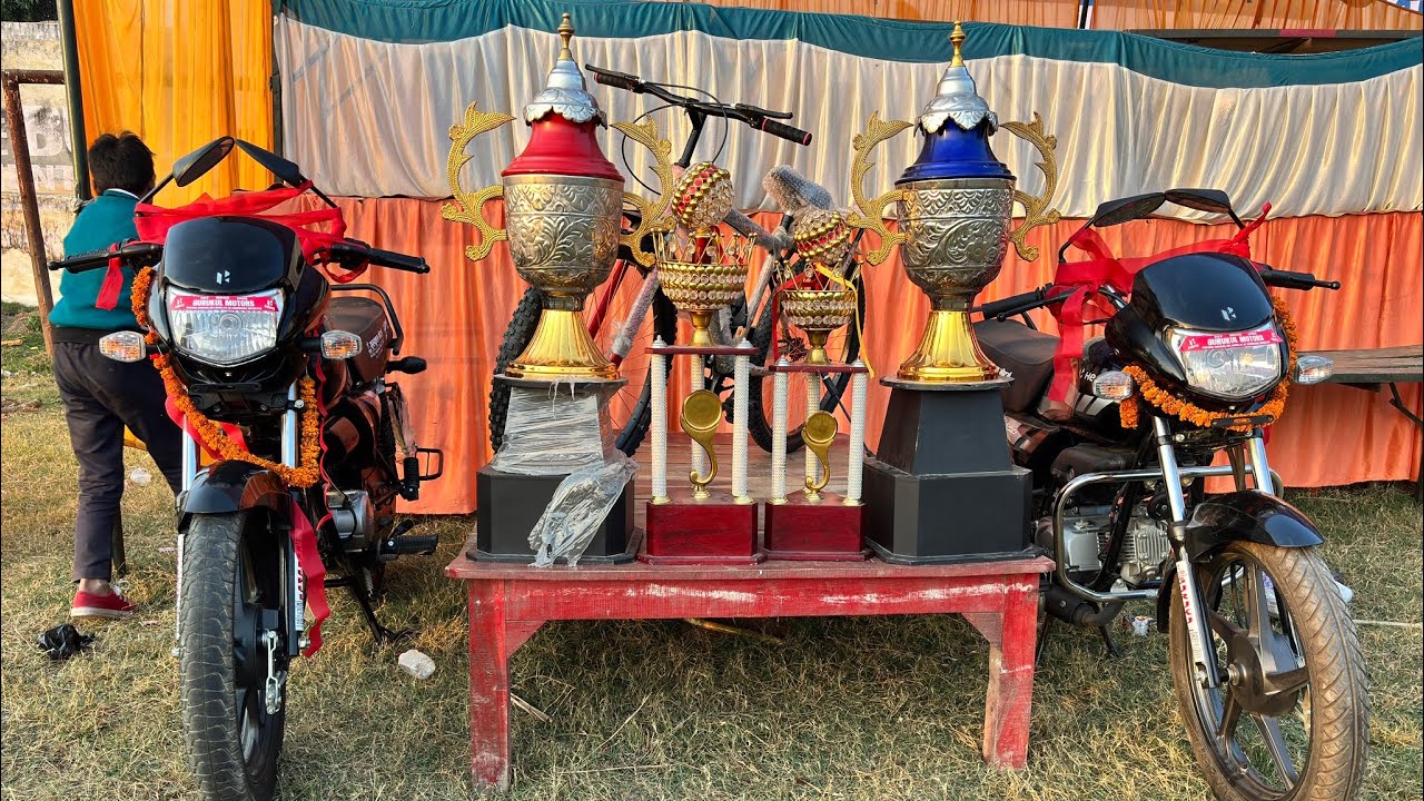 2 HF deluxe bike वाला tournament मंदिर बजार vs maurbojh  ￼गड़रामपुर