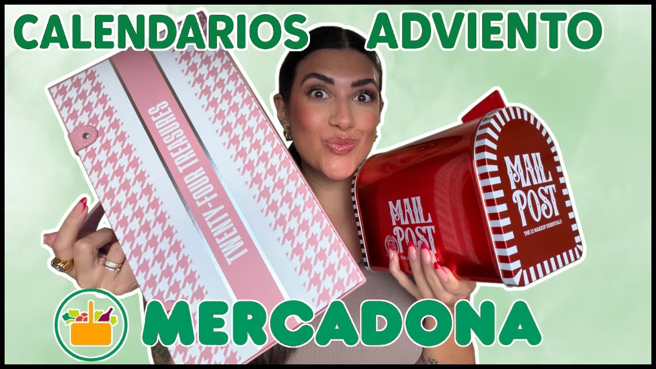 🎄 ABRIENDO los NUEVOS CALENDARIOS de ADVIENTO de MERCADONA 🎁 ¿Merecen la pena?