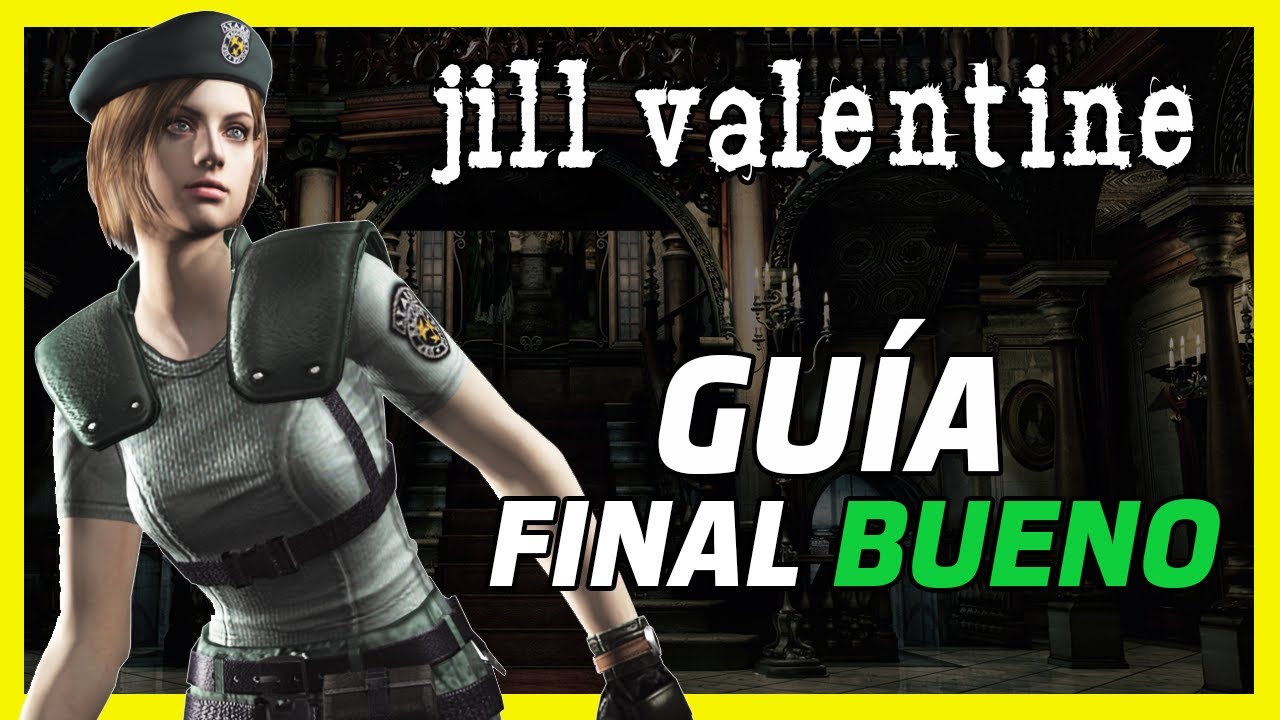 🏆GUÍA para terminar Resident Evil Remake con Jill Valentine (FINAL BUENO)