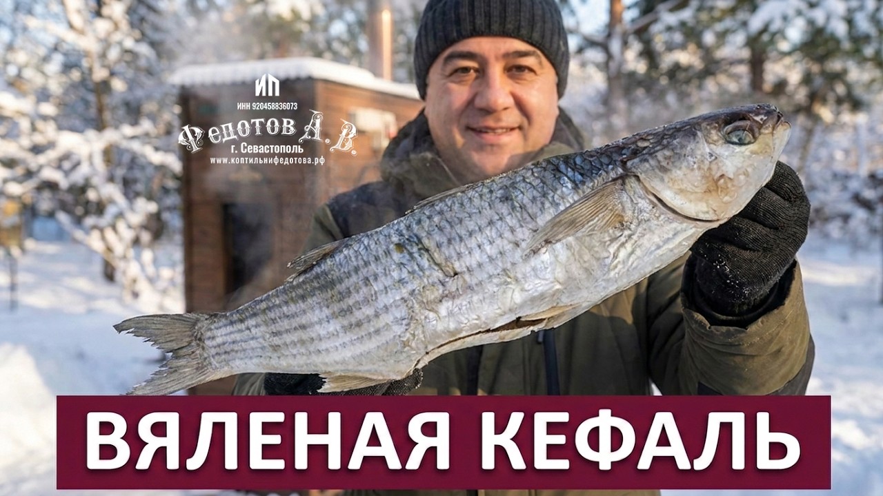 Вяленая кефаль. Ценные советы по приготовлению рыбы. Коптильни ИП Федотов А. В.