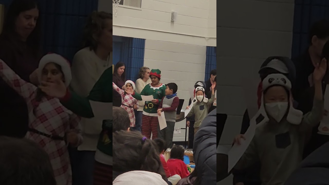 Rayna's winter concert before Christmas 🎄 ✨️ 😍 💕