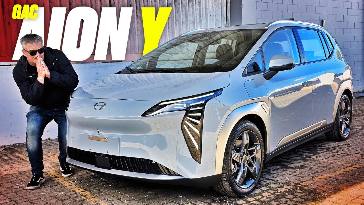 GAC Aion Y - ESPAÇO ABSURDO, 100% ELÉTRICO E POR R$ 175.000. COMO ANDA? QUAL ALCANCE? SAIBA TUDO!
