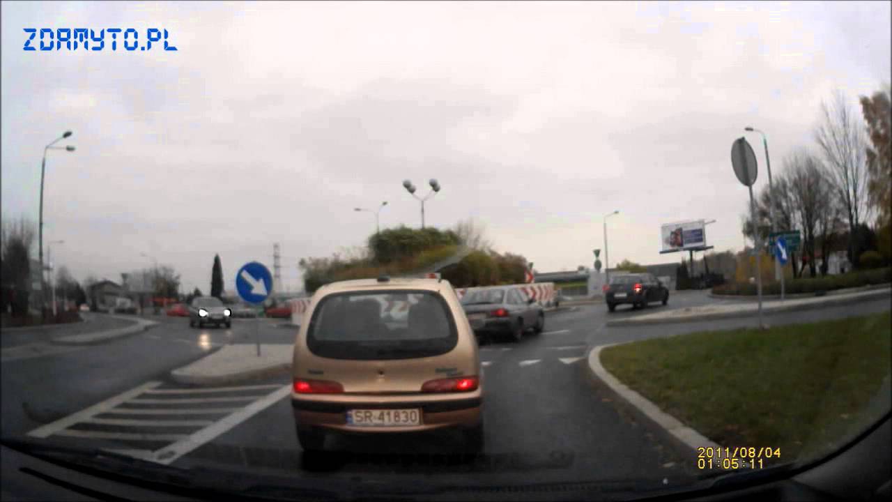 Trasa egzaminacyjna Rybnik PRAWO JAZDY - rondo: Wyzwolenia - Mikołowska - Sybiraków