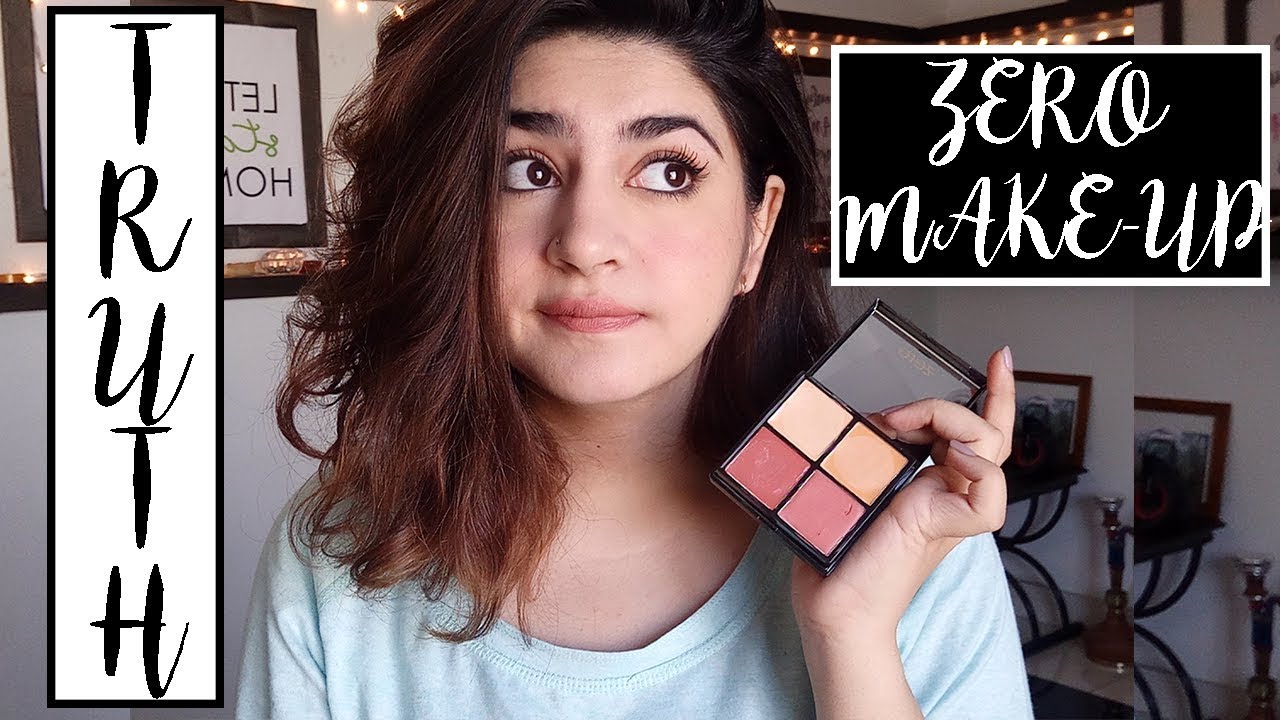 Desi Makeup | Zero Makeup Palette By Nabila | Honest Review, Swatches & Price | Glossips