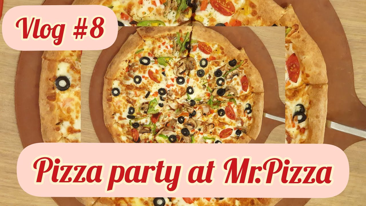 Delish Korean Style Pizzas (Mr. Pizza)| 트러플베지테리안 피자TruffleVegetarian Pizza| #Koreanpizza #Koreanfood