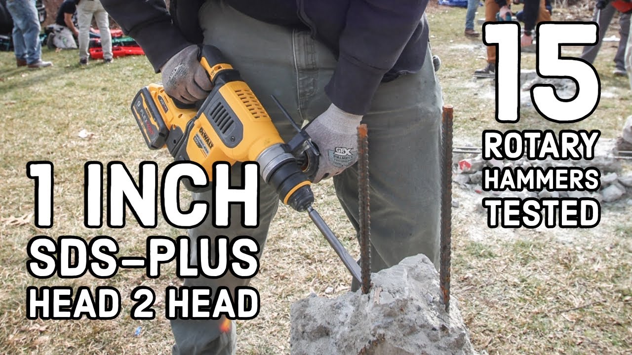 Best 1-inch SDS Plus Rotary Hammer  | Head-to-Head Test