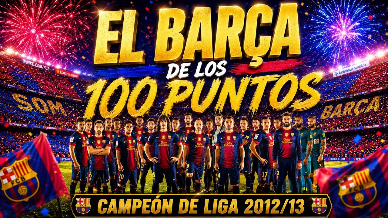 El BAR&Ccedil;A de los 100 PUNTOS 💯🏆