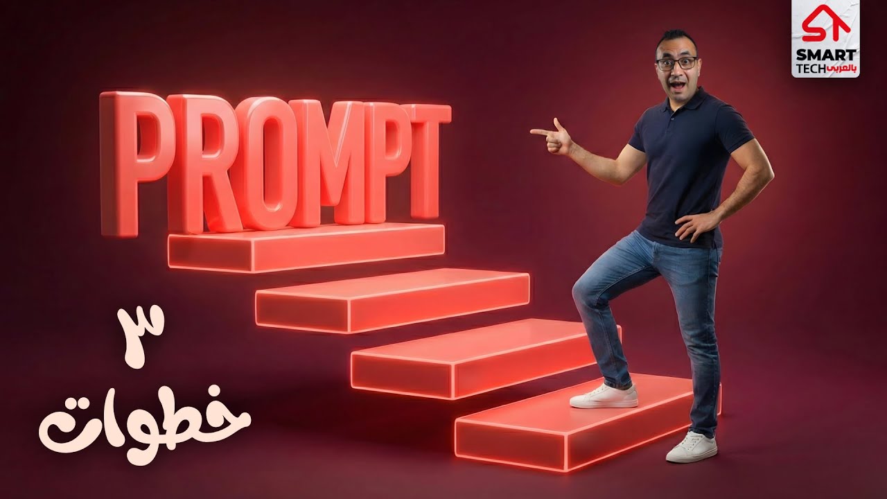 ‫٣ خطوات تخليك تكتب برومبت أقوى كل مرة 🤖‬