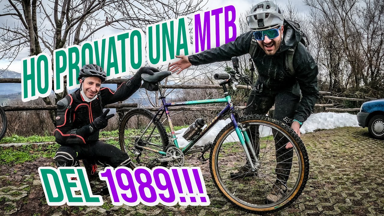 HO PROVATO UNA MTB DEL 1989!!! con @andreagaleazzi.com