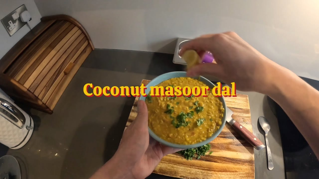 Coconut masoor dal