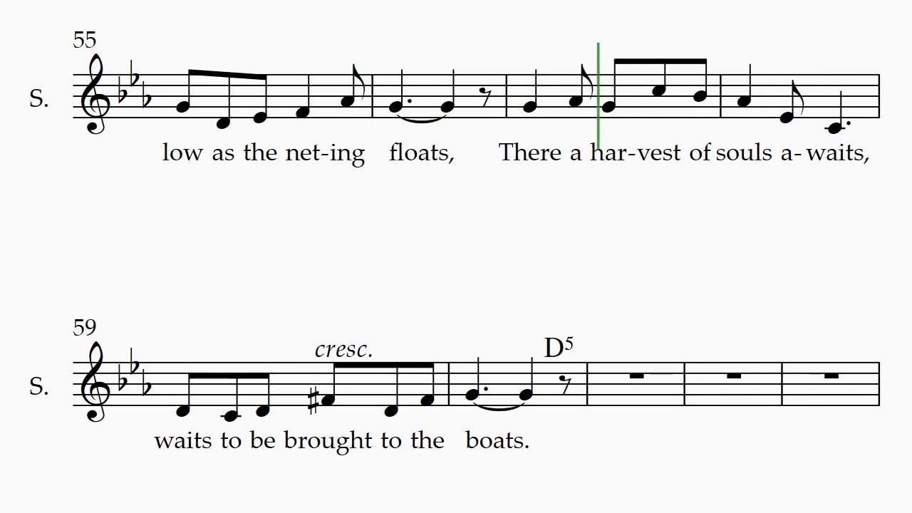 To Be Fishers of Women and Men Sop