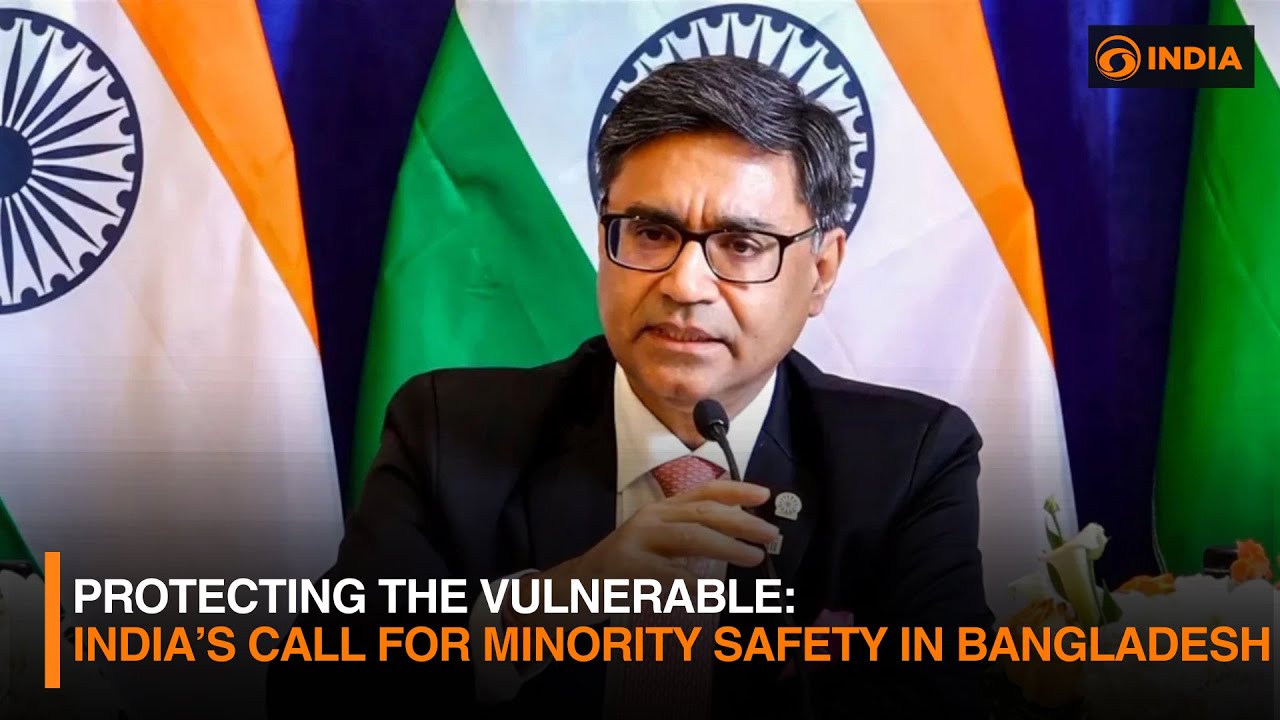 Protecting the Vulnerable: India&rsquo;s Call for Minority Safety in Bangladesh || DDI LIVE