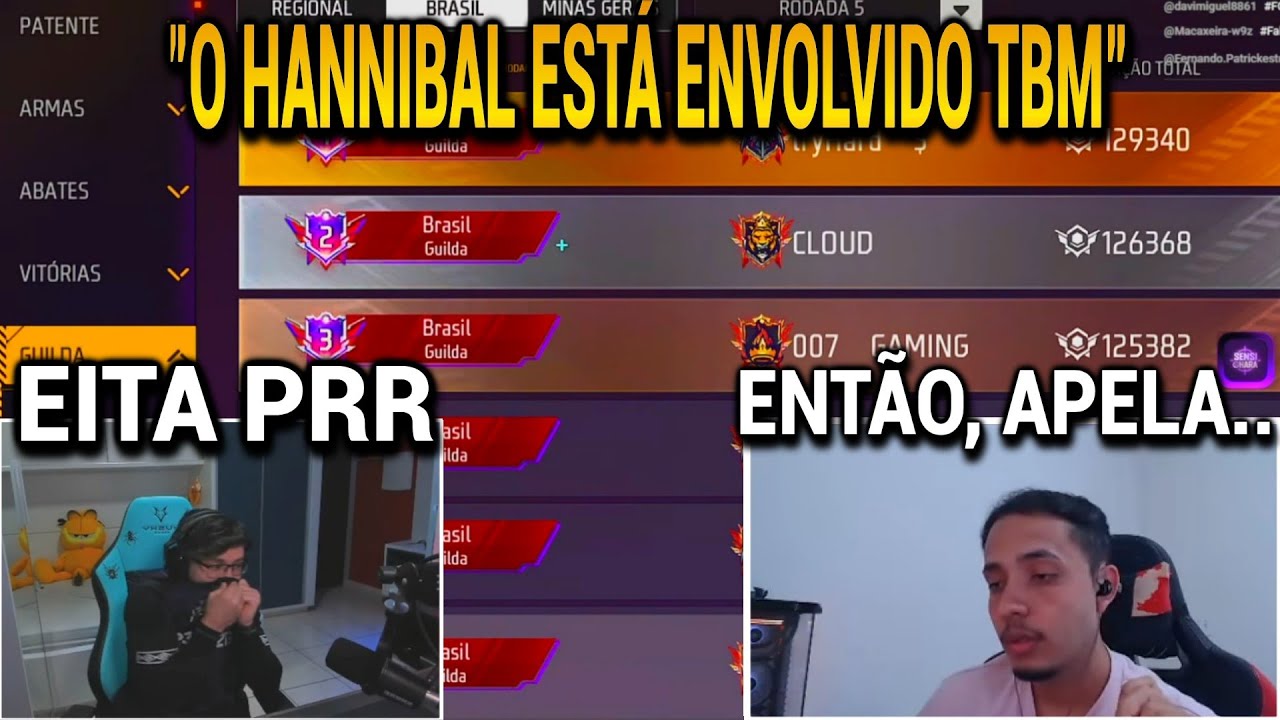 SOBROU ATÉ PARA O HANNIBAL...