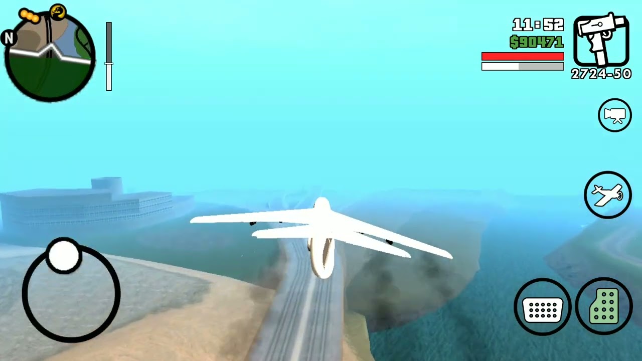 GTA SA Tips and Tricks: How to get the Andromada out of the hangar and fly it around