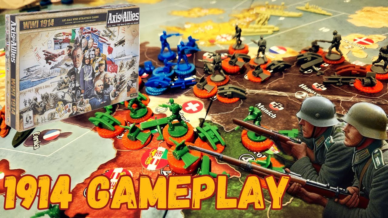 Axis and Allies 1914 Solo Game