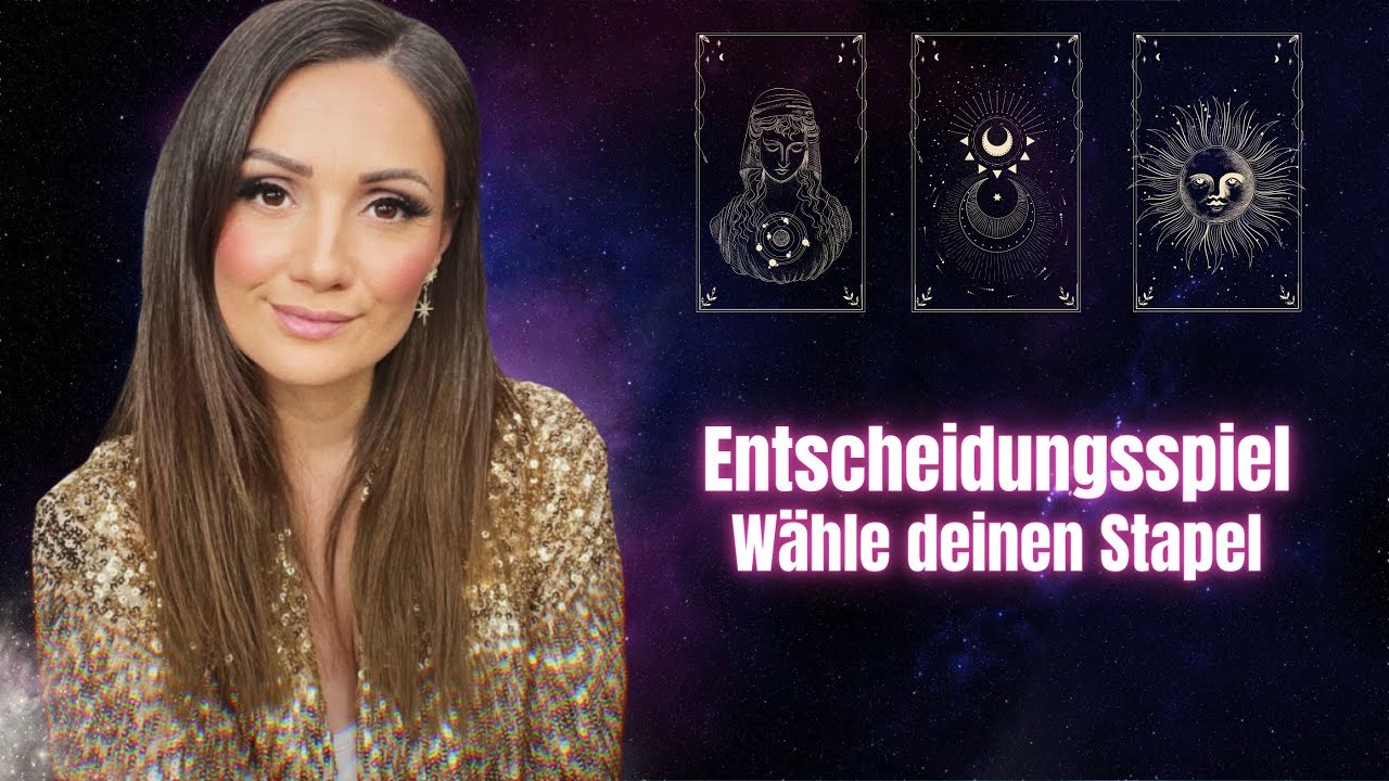 Wie soll ich mich entscheiden? Wähle einen Stapel 🔮 Tarot Auswahlorakel