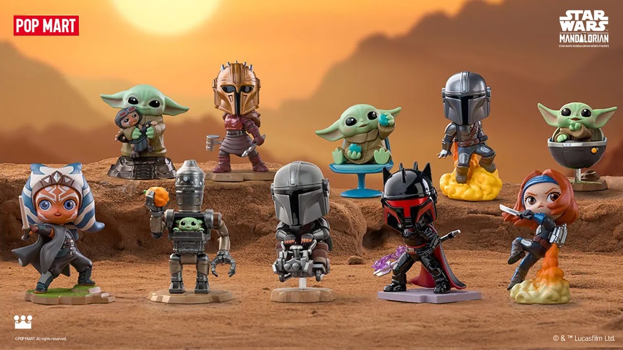 Is POP MART's Star Wars Mandalorian Series the BEST Mini Figures EVER?